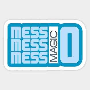 Messi magic 10 tribute tshirt Sticker